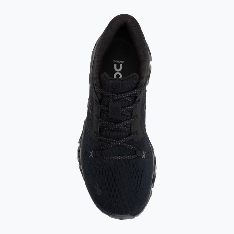 Moteriški treniruočių batai On Cloud X 5 black/black 5