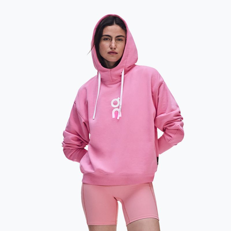Moteriškas džemperis On Club Hoodie bubblegum