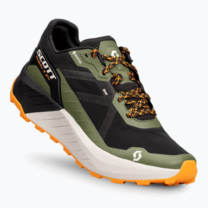 Vyriški bėgimo batai SCOTT Kinabalu 3 Gore-Tex black/flash orange 9
