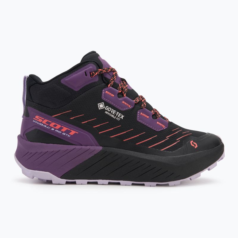 Moteriški bėgimo batai SCOTT Kinabalu 3 Mid Gore-Tex black/vivid purple 2