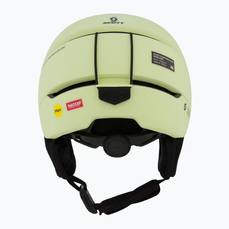 Slidinėjimo šalmas SCOTT Flow Plus Pro acid yellow 3