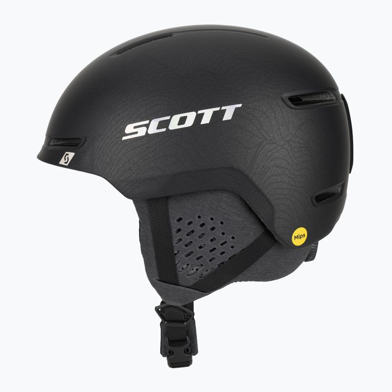Slidinėjimo šalmas SCOTT Track Plus granite black/holo grey 3