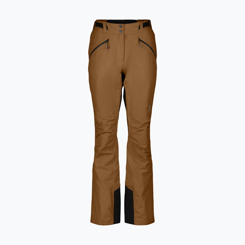 Moteriškos slidinėjimo kelnės SCOTT Ultimate Dryo Tech bread brown