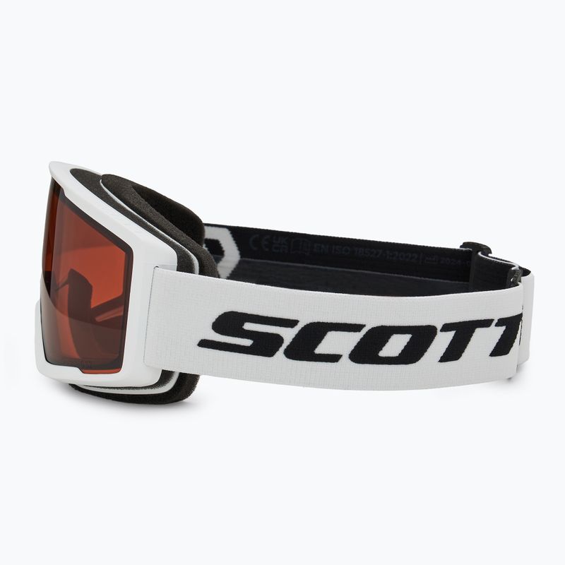 Slidinėjimo akiniai SCOTT Factor mineral white/black/enhancer 4