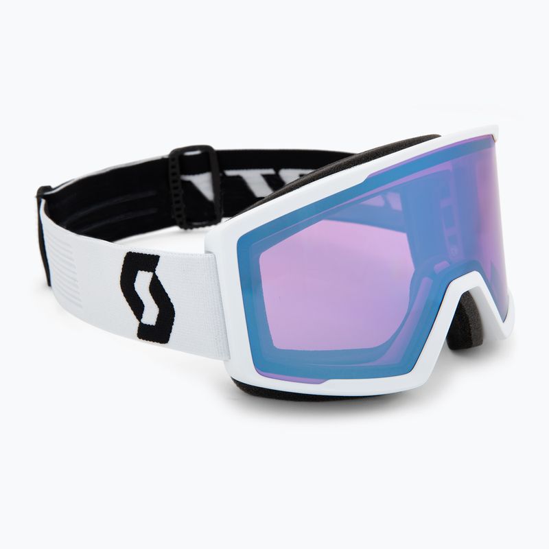 Slidinėjimo akiniai SCOTT Factor Pro LS mineral white/black amp ls blue chrome
