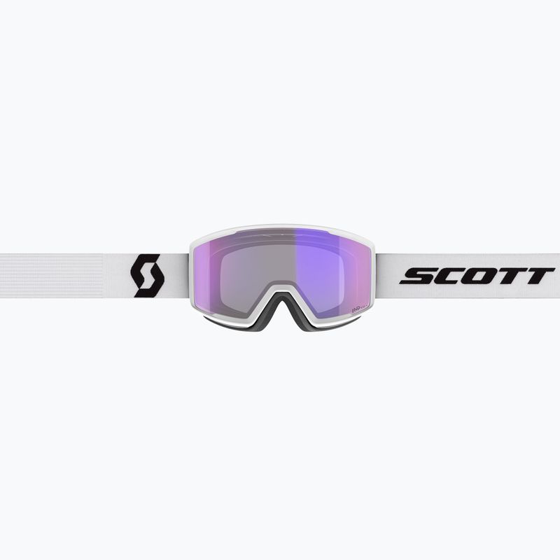 Slidinėjimo akiniai SCOTT Factor Pro LS mineral white/black amp ls blue chrome 6