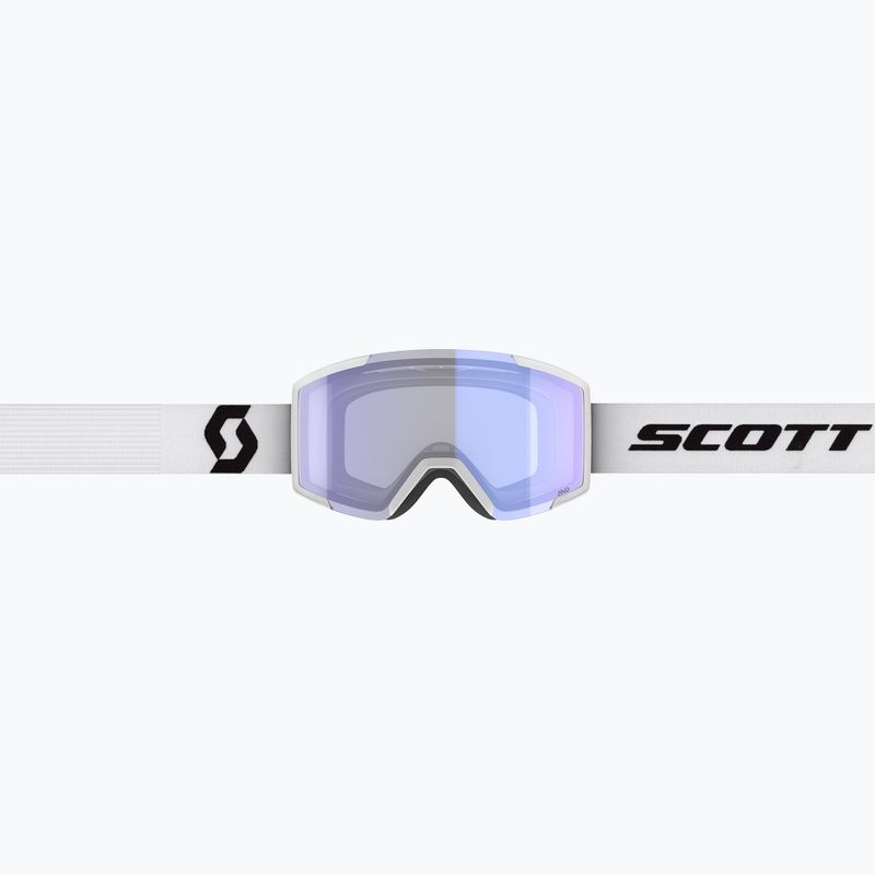 Slidinėjimo akiniai SCOTT Shield mineral white/black/illuminator blue chrome 2