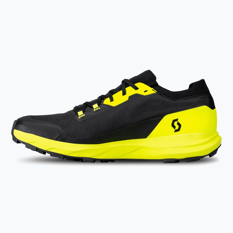 Vyriški bėgimo batai SCOTT Supertrac RC 3 black/safety yellow 9