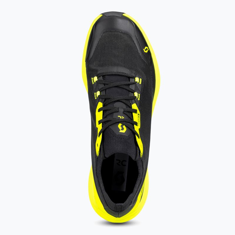 Vyriški bėgimo batai SCOTT Supertrac RC 3 black/safety yellow 10