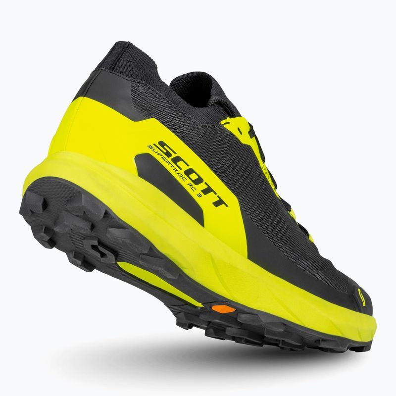 Vyriški bėgimo batai SCOTT Supertrac RC 3 black/safety yellow 13