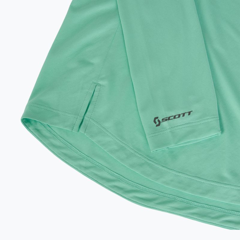 Moteriški bėgimo marškinėliai ilgomis rankovėmis SCOTT Endurance Tech miami green 3