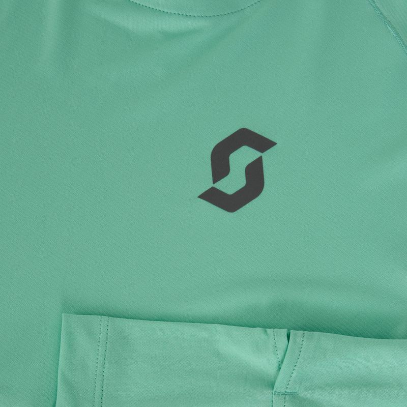 Moteriški bėgimo marškinėliai ilgomis rankovėmis SCOTT Endurance Tech miami green 4