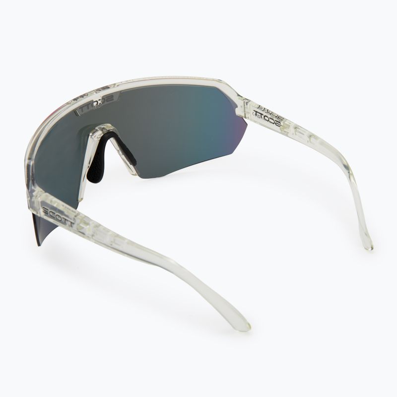 SCOTT Sport Shield permatomi / geltoni chromuoti akiniai nuo saulės 2