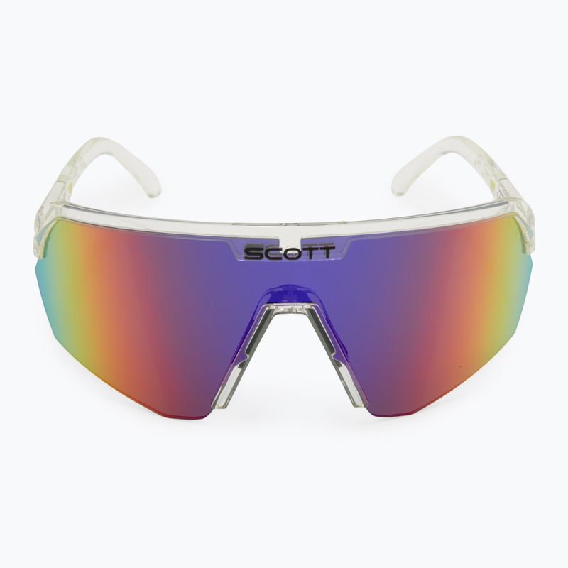 SCOTT Sport Shield permatomi / geltoni chromuoti akiniai nuo saulės 3