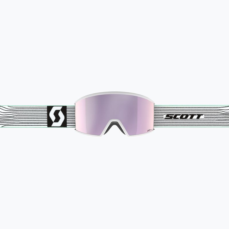 Slidinėjimo akiniai SCOTT Ambit white/mint green/amp lavender chrome 2