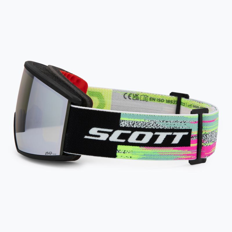 Slidinėjimo akiniai SCOTT Ambit black/neon yellow/amp white chrome 4
