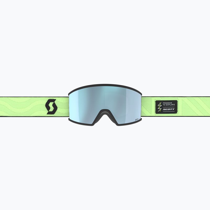 Slidinėjimo akiniai SCOTT Ambit glow green/amp ice chrome 2