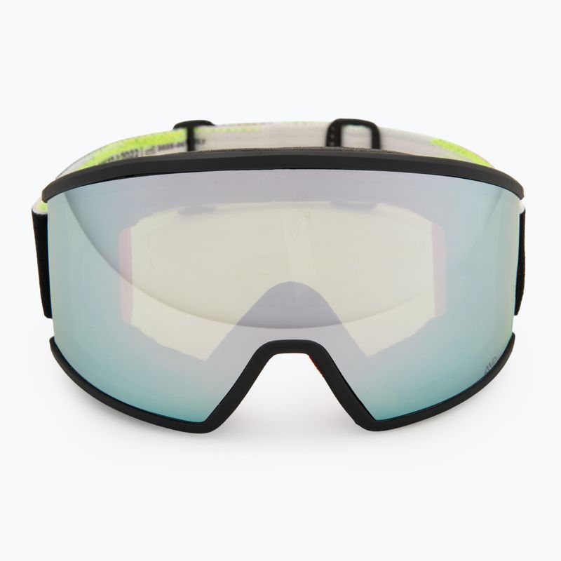 Slidinėjimo akiniai SCOTT Ambit Compact black/neon yellow/amp white chrome 2