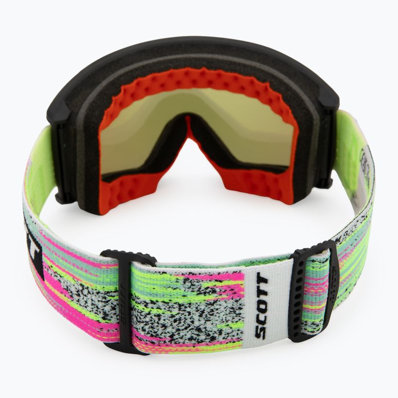 Slidinėjimo akiniai SCOTT Ambit Compact black/neon yellow/amp white chrome 3