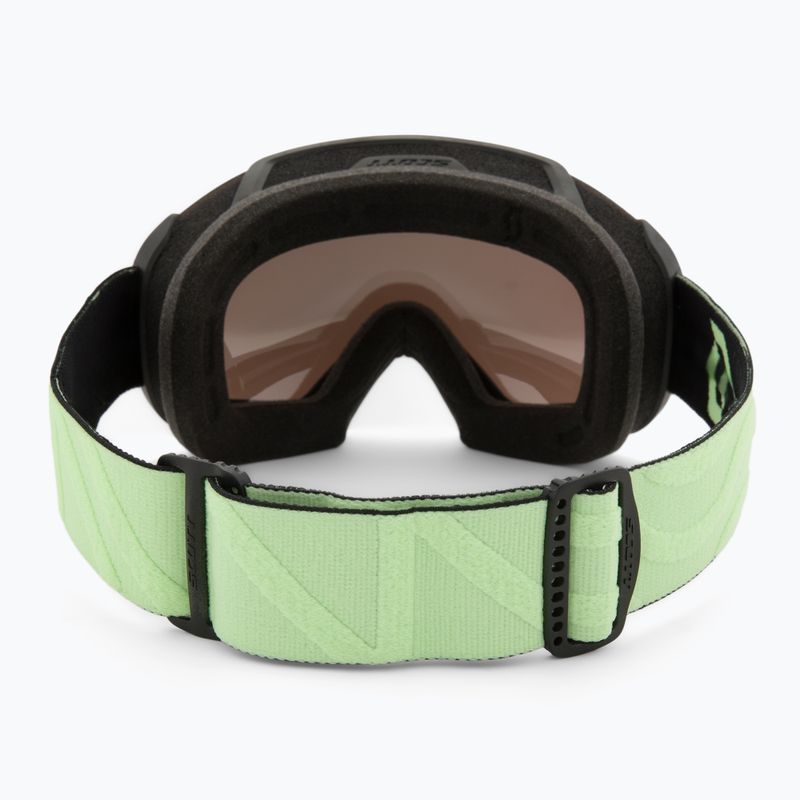 Slidinėjimo akiniai SCOTT Faze II glow green/amp black chrome 3