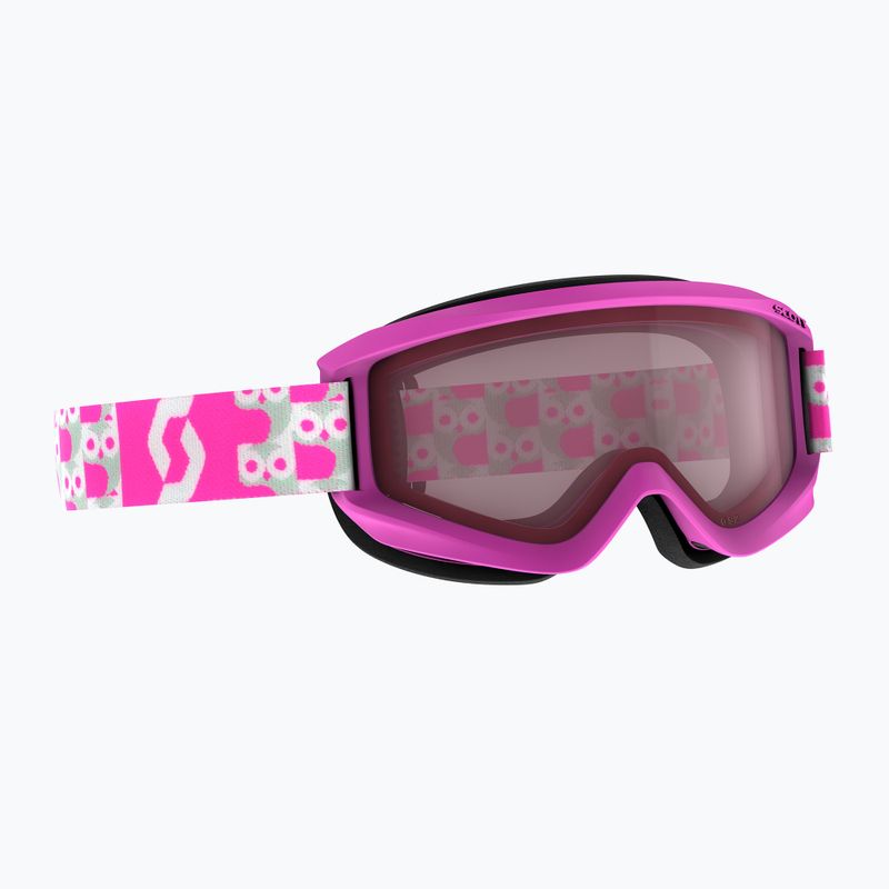 Vaikiški slidinėjimo akiniai SCOTT Agent neon pink/enhancer 5