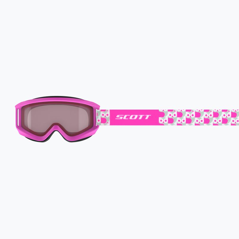 Vaikiški slidinėjimo akiniai SCOTT Agent neon pink/enhancer 6