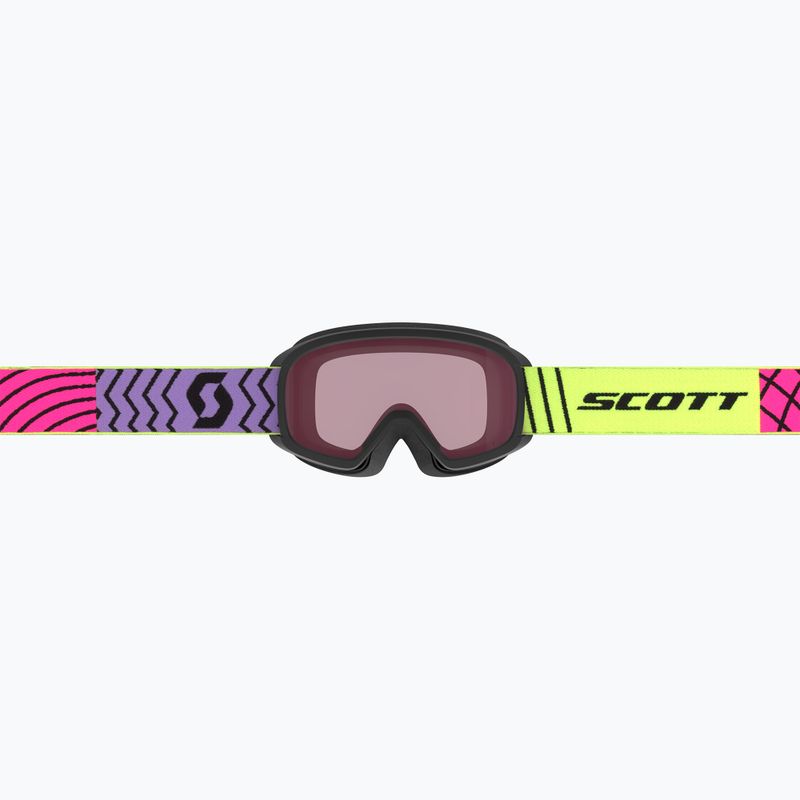 Vaikiški slidinėjimo akiniai SCOTT Witty SGL purple/neon pink/enhancer 2