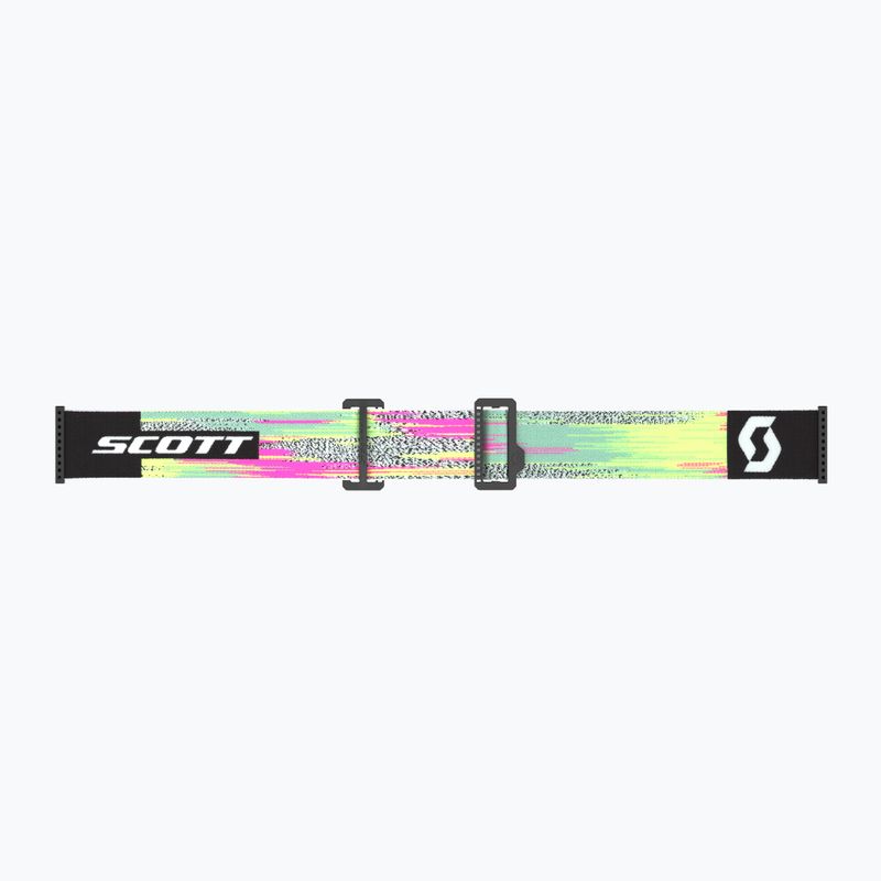 Slidinėjimo akiniai SCOTT Shield black/neon yellow/amp lavender chrome 3