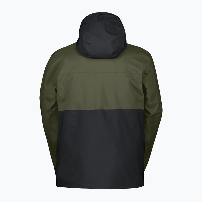 Vyriška slidinėjimo striukė SCOTT Ultimate Dryo 10 douglas green/black 2