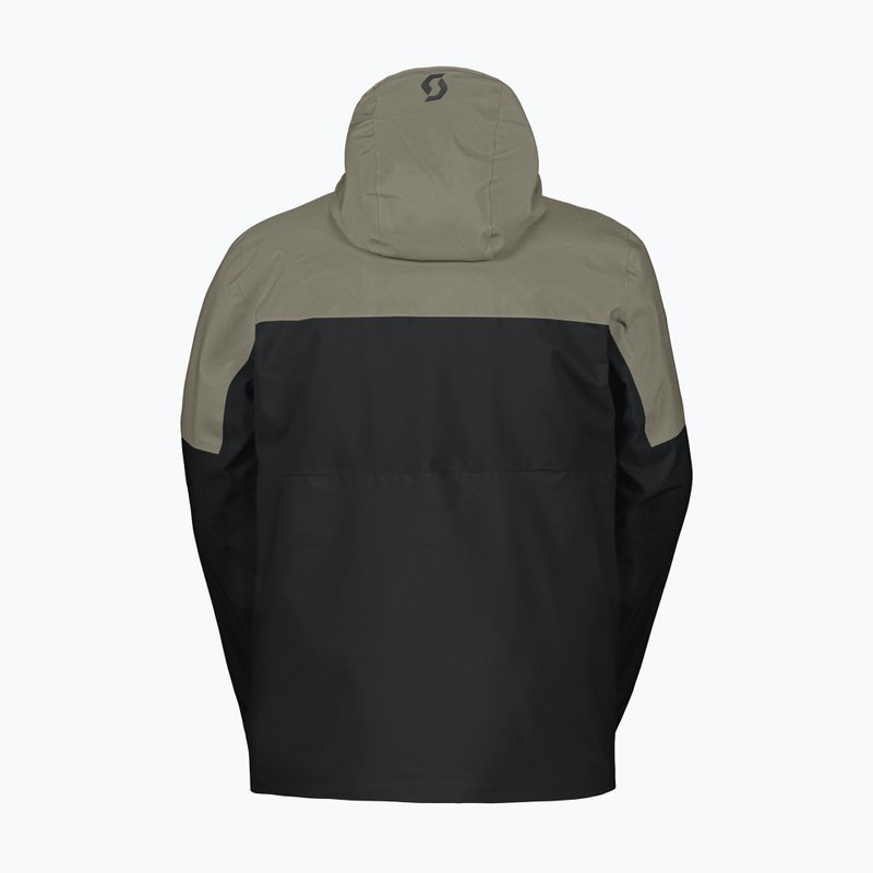 Vyriška slidinėjimo striukė SCOTT Ultimate Dryo 10 black/dust grey 2