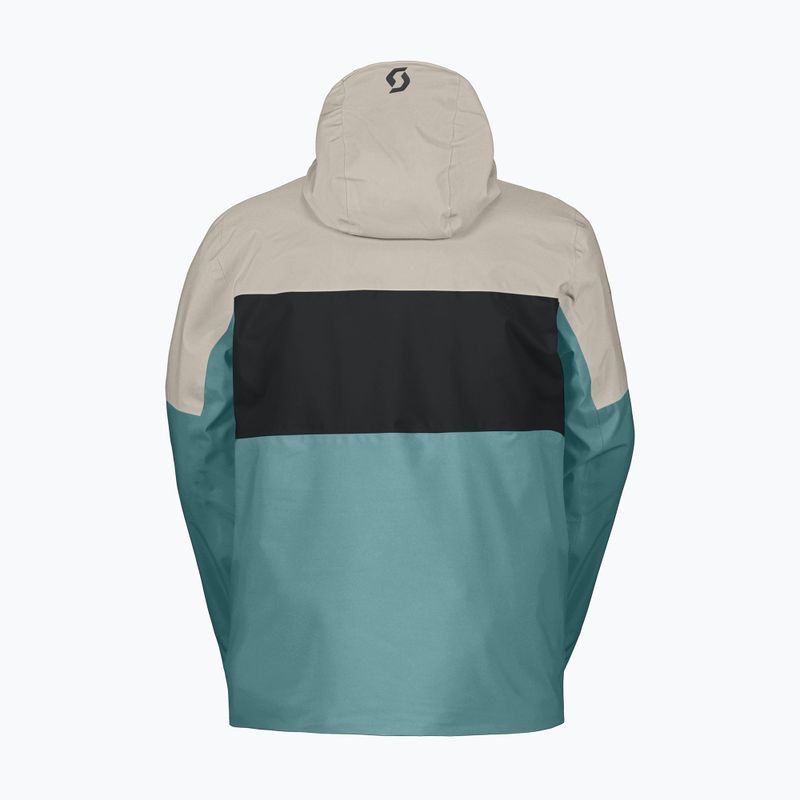 Vyriška slidinėjimo striukė SCOTT Ultimate Dryo 10 frozen blue/dust white 2