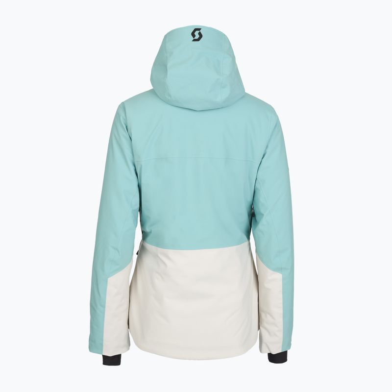 Moteriška slidinėjimo striukė SCOTT Ultimate Dryo 10 frosty blue/dust white 4