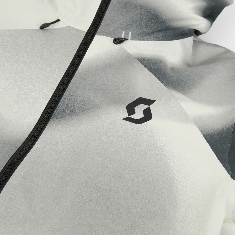 Moteriška slidinėjimo striukė SCOTT Ultimate Dryo 10 dust white print/black 3