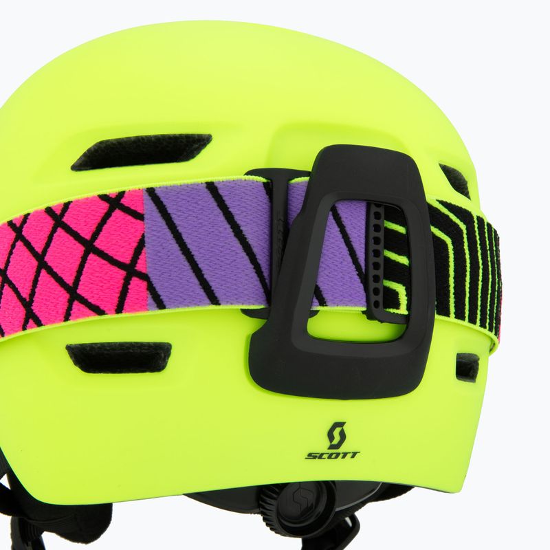Vaikiškas slidinėjimo šalmas SCOTT Keeper 2 + Witty slidinėjimo akiniai neon yellow 7