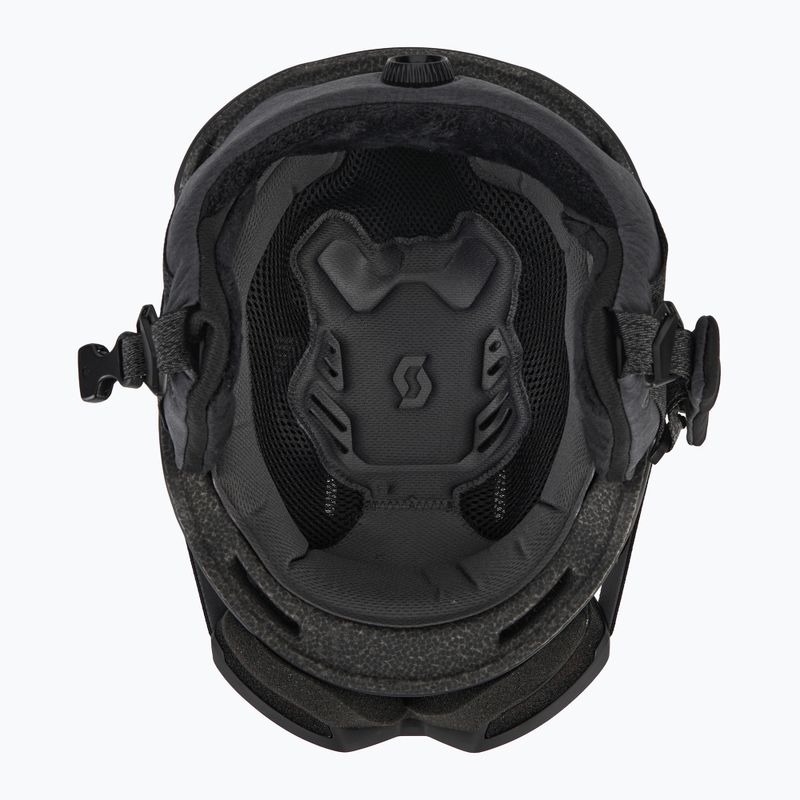 Slidinėjimo šalmas SCOTT Track + slidinėjimo akiniai Factor Pro komplektas mineral black/amp silver chrome 5