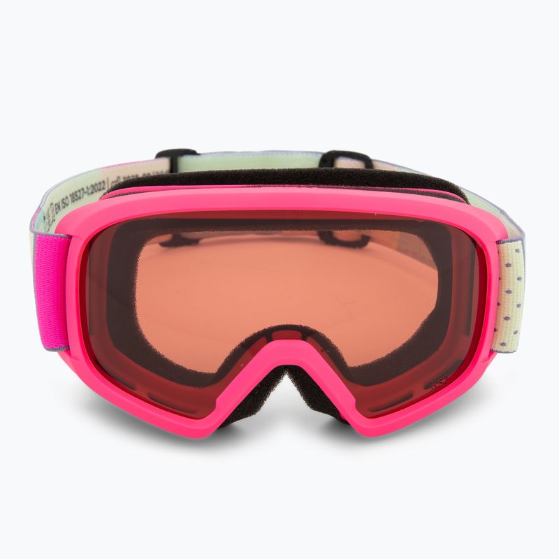 Vaikiški slidinėjimo akiniai SCOTT Witty SGL neon pink/enhancer 2