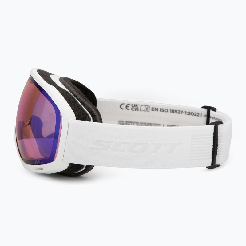 Slidinėjimo akiniai SCOTT Unlimited II OTG mineral white/illuminator blue chrome 4