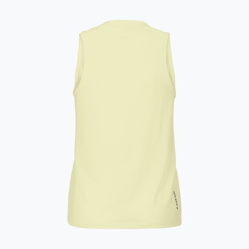 Moteriški bėgimo marškinėliai SCOTT Endurance LT Tank pastel yellow 2