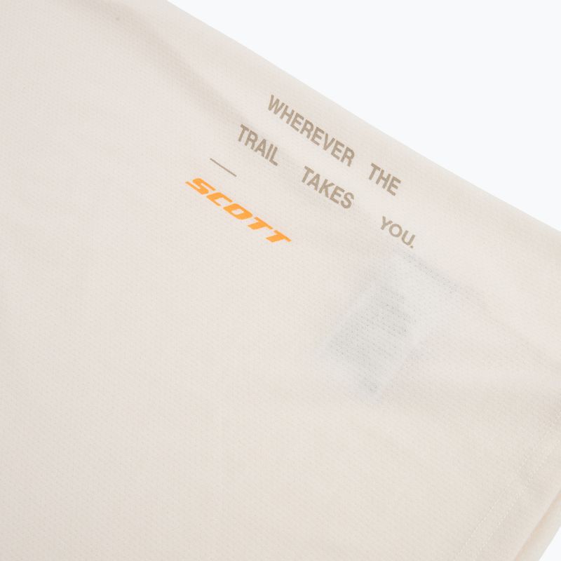 Vyriški bėgimo marškinėliai SCOTT Endurance DRI Tee cotton white/toast beige 3