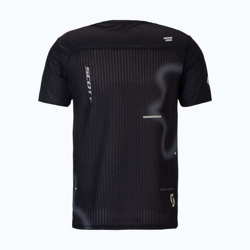 Vyriški bėgimo marškinėliai SCOTT RC Run black/spray grey 2