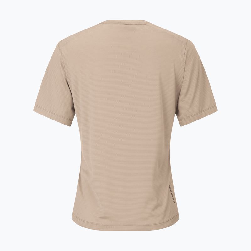 Moteriški bėgimo marškinėliai SCOTT Endurance LT Tee toast beige 2