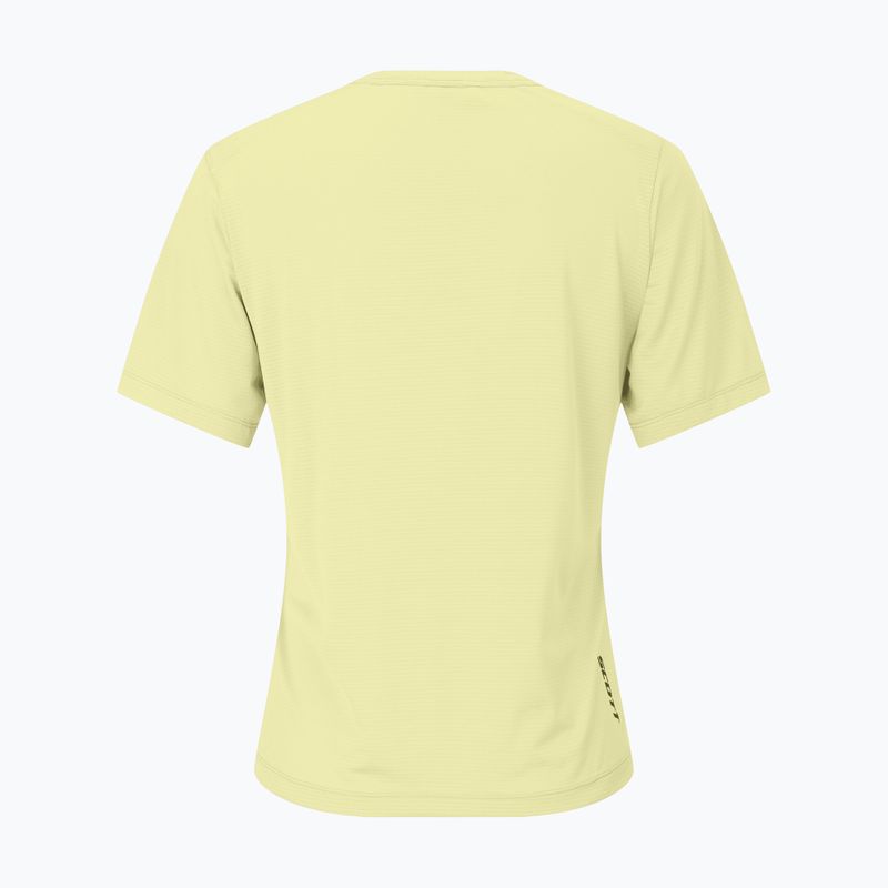 Moteriški bėgimo marškinėliai SCOTT Endurance LT Tee pastel yellow 2
