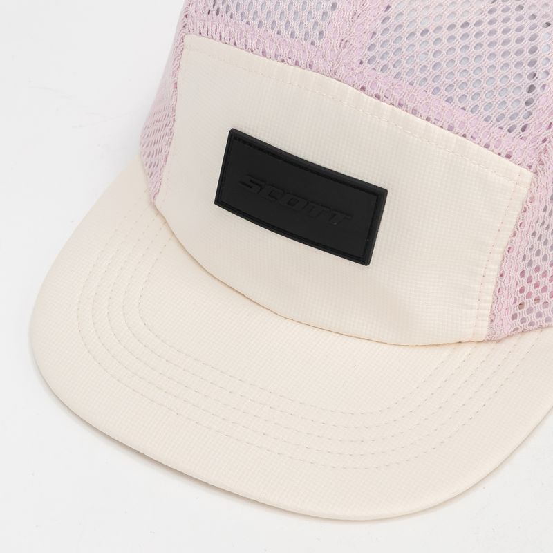 Kepurė su snapeliu SCOTT Endurance 5-Panel cotton white bliss pink 3