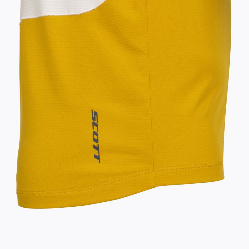Vyriški bėgimo marškinėliai SCOTT Endurance Tech white/sundial yellow 4