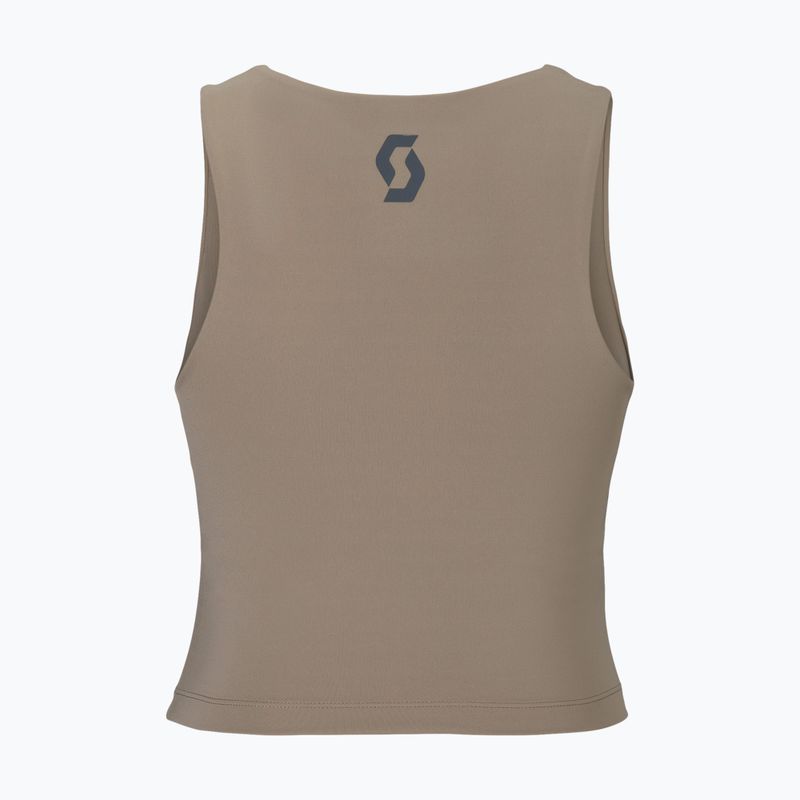 Treniruočių viršus SCOTT Endurance Crop toast beige 2