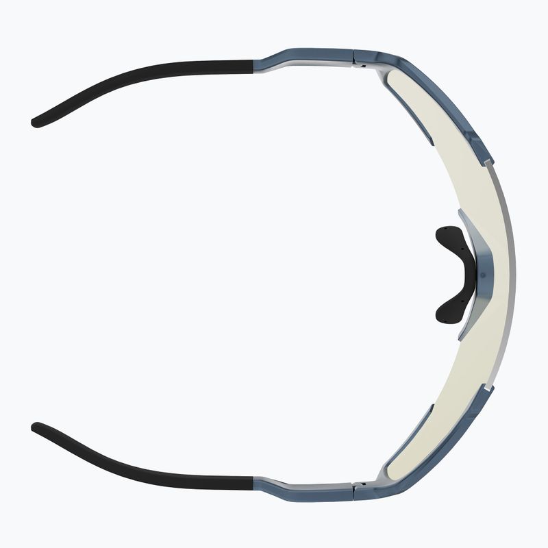 Akiniai nuo saulės SCOTT Shield metallic blue/amp white chrome 4