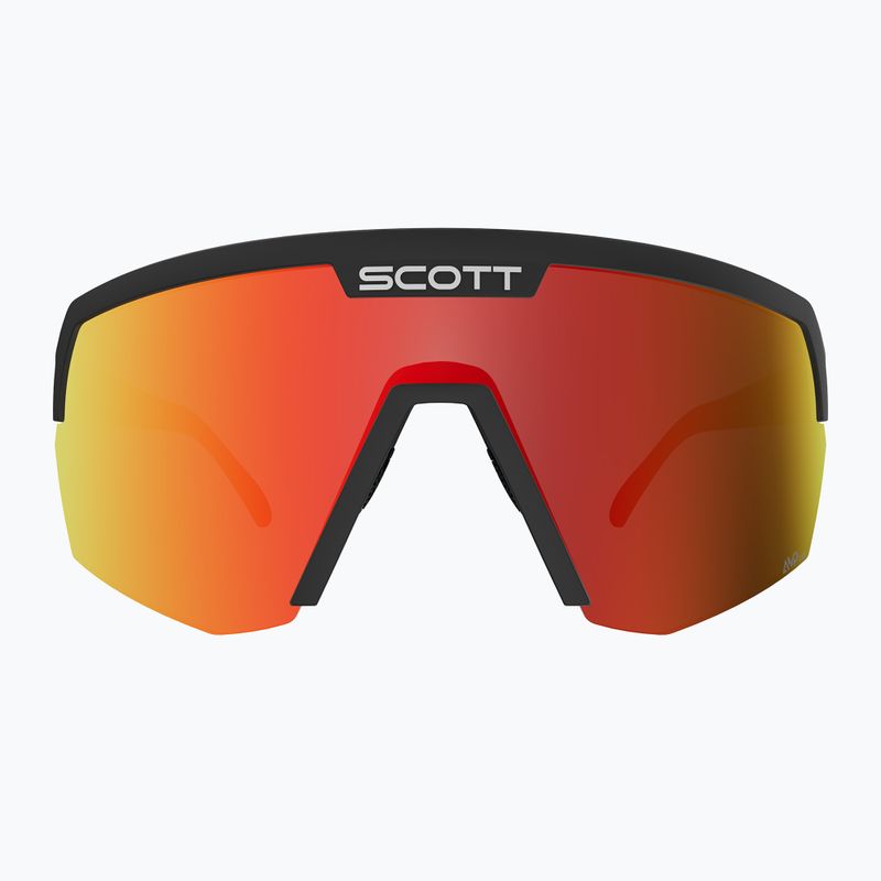 Akiniai nuo saulės SCOTT Sport Shield black/amp red chrome 2