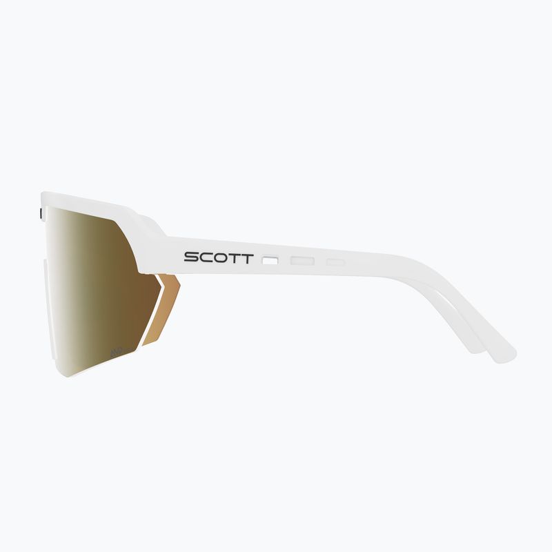 Akiniai nuo saulės SCOTT Sport Shield LS white matt/amp ls gold chrome 3
