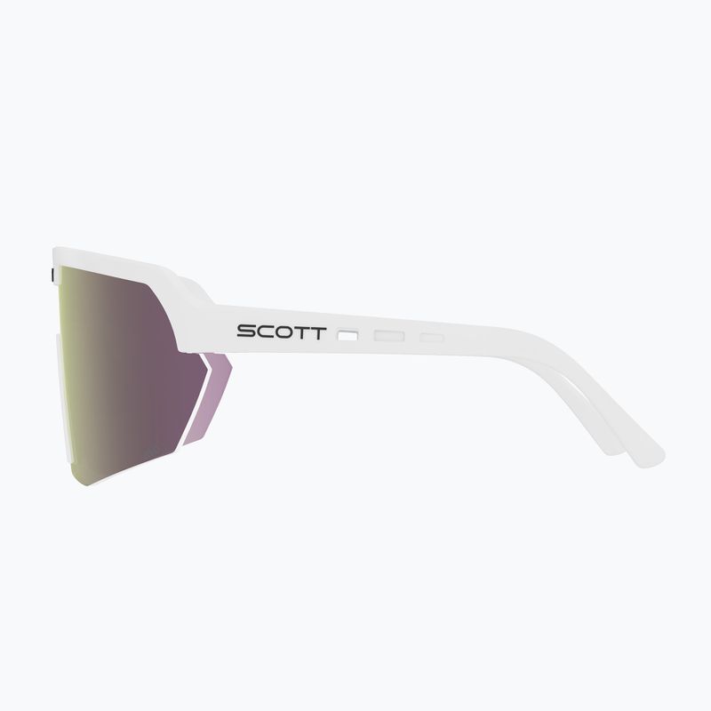 Akiniai nuo saulės SCOTT Sport Shield white matt/amp lavender chrome 3