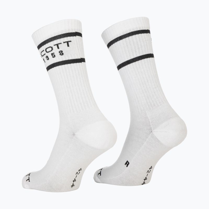 Kojinės SCOTT Retro Casual Crew 3 pairs white/black 3